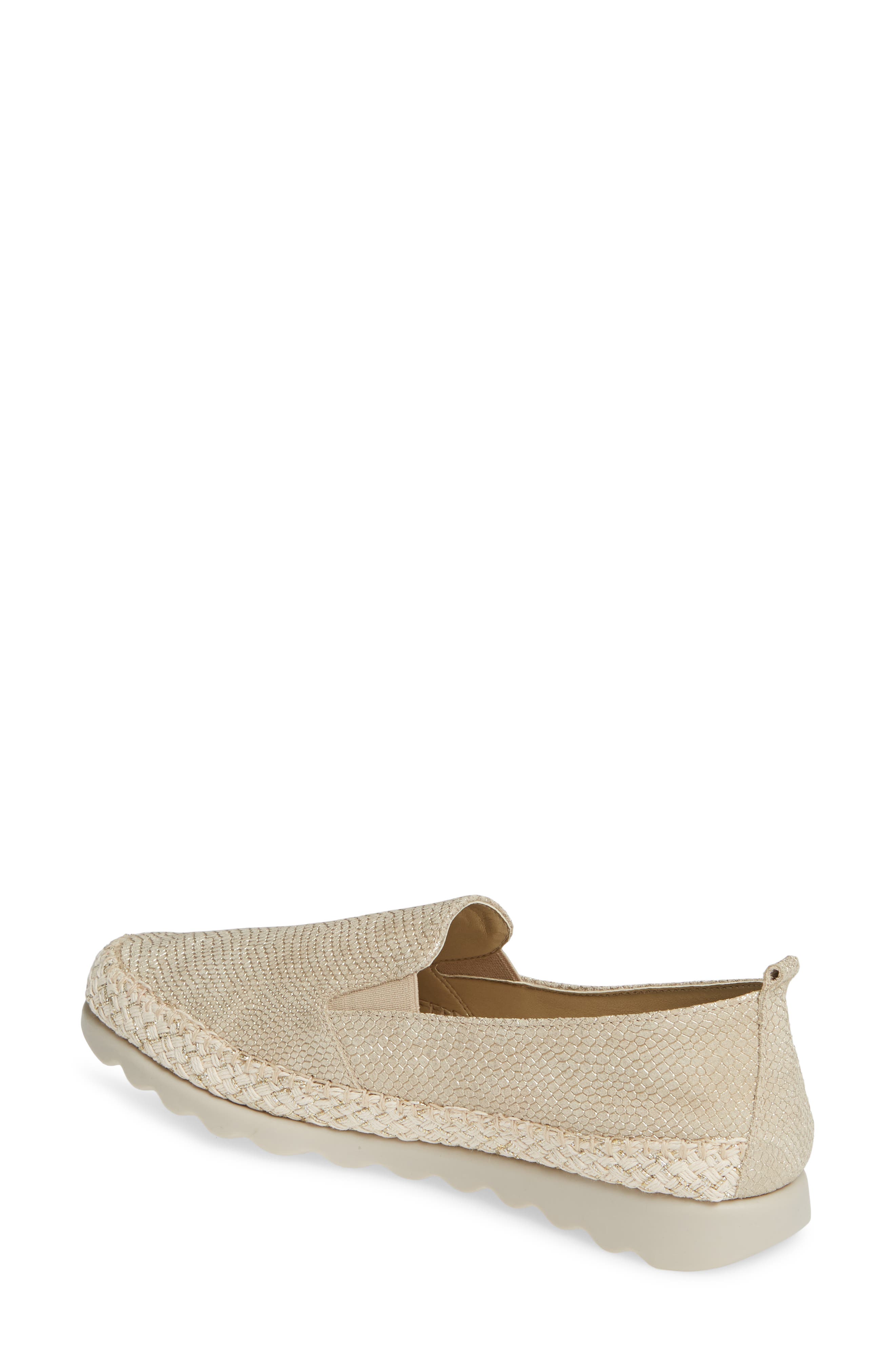 Chappie Slip-On Sneaker, Alternate, color, GOLD MILOS LEATHER