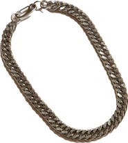 Outofoffice Chunky Silver Chain Necklace