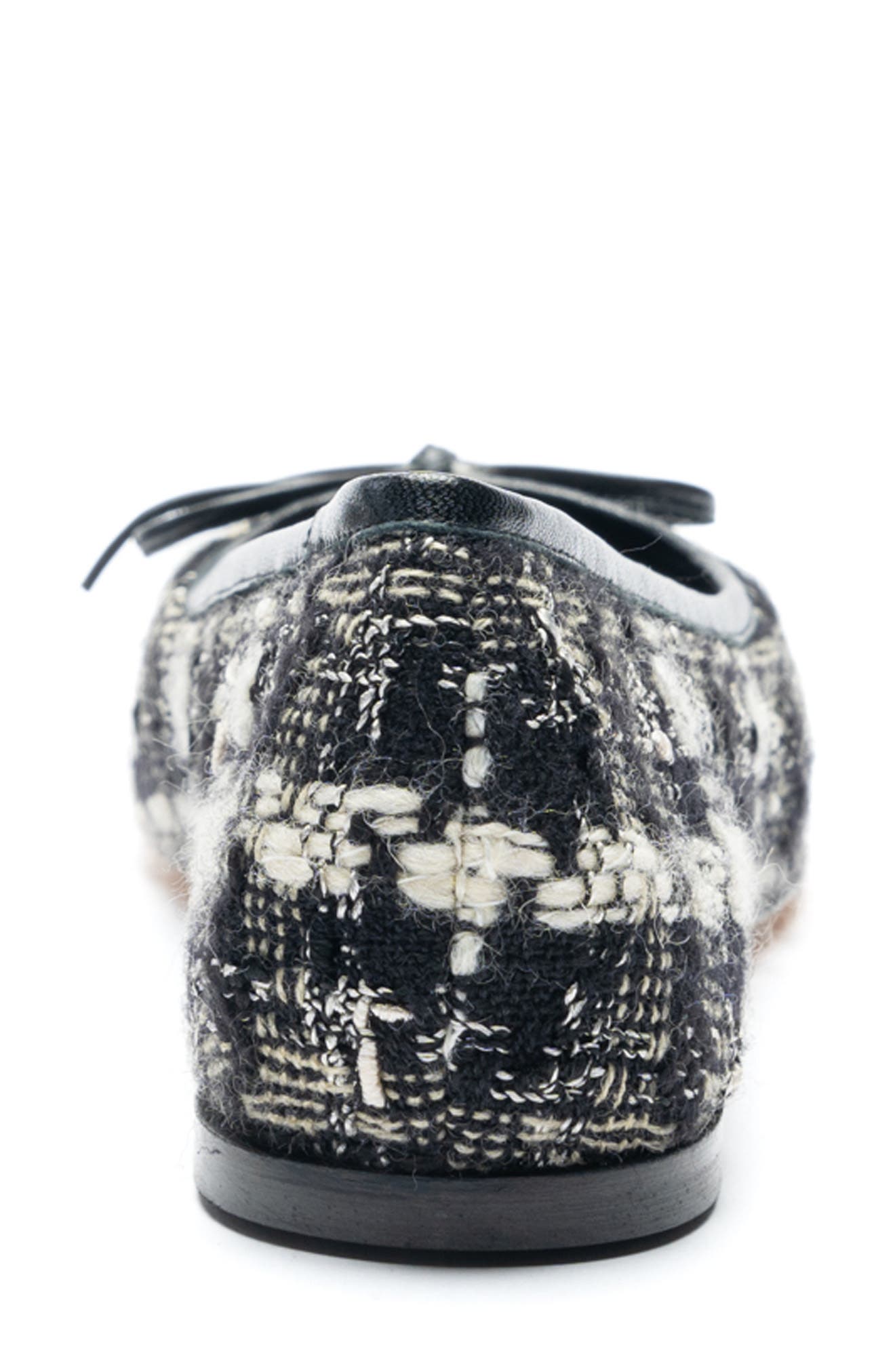 Bruno Magli Donatella Cap Toe Ballet Flat, Alternate, color, Tweed