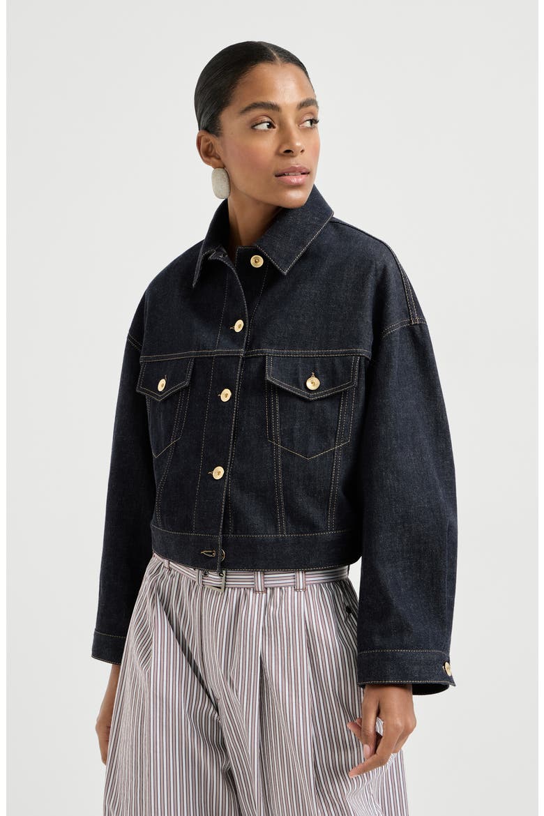 Denim jacket, Main, color, Denim