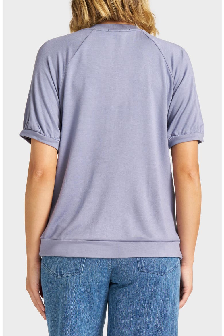 Raglan Short Sleeve Top, Alternate, color, OCEAN