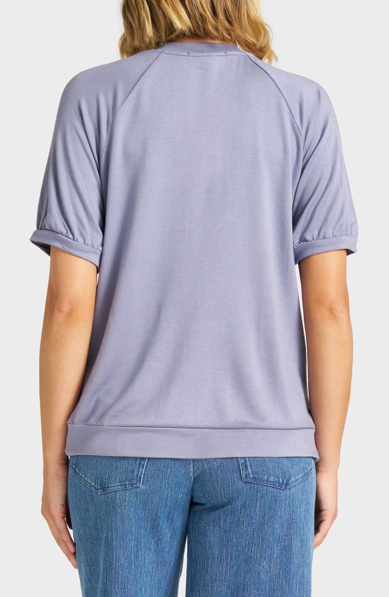 matty m. Raglan Short Sleeve Top, Alternate, color, Ocean