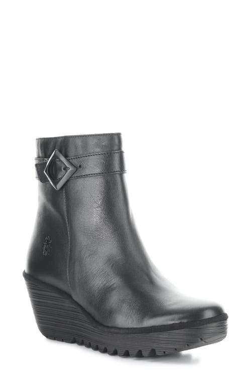 Fly London Yuji Wedge Bootie In Multi