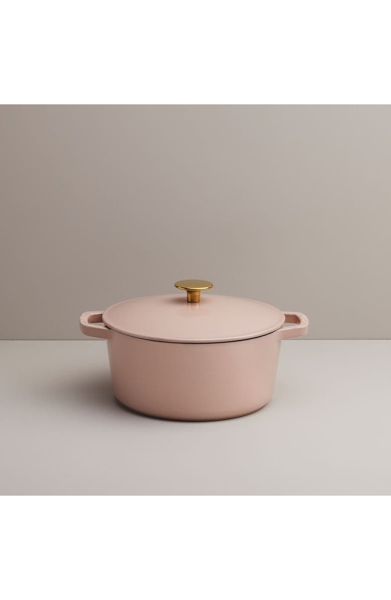 KANA 3.5 Quart Mini Dutch Oven, Main, color, Dusty Pink