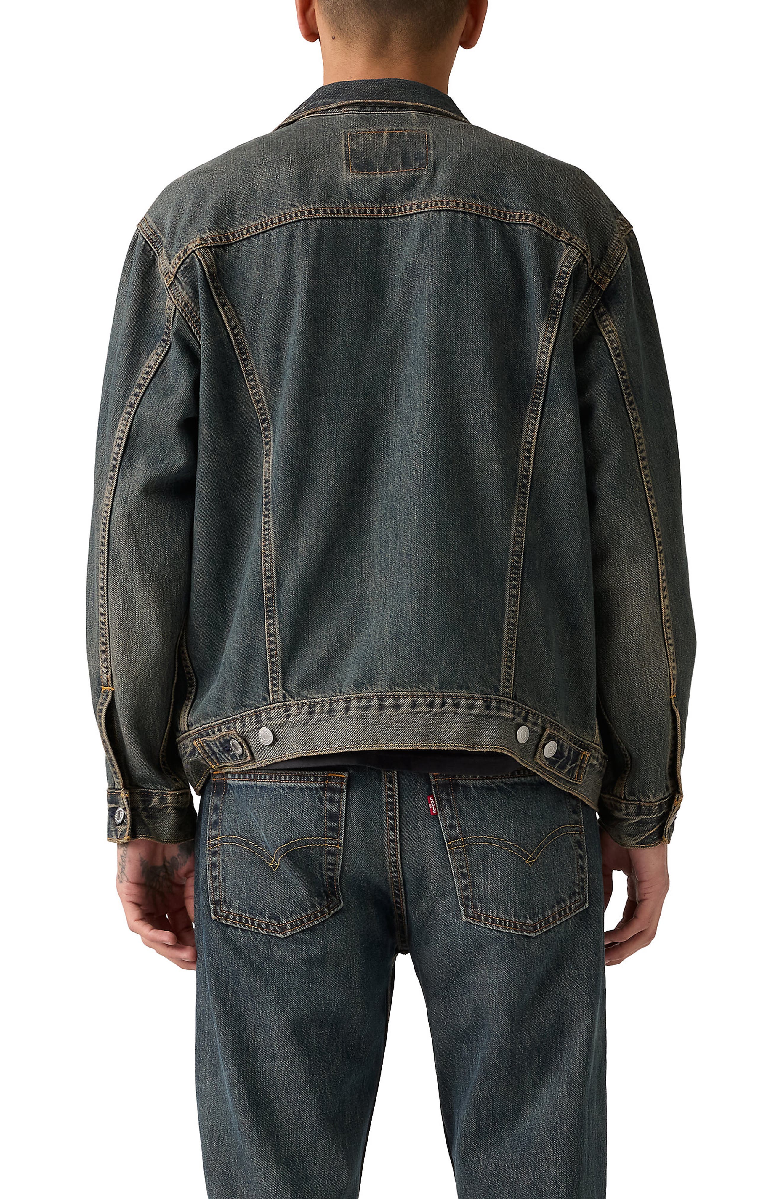 Relaxed Fit Trucker Jacket - image 2