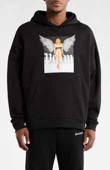 Palm Angels Angel Graphic Hoodie