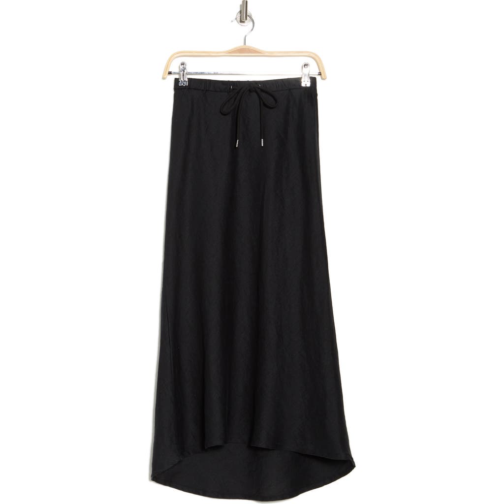 James Perse Bias Cut Linen Skirt