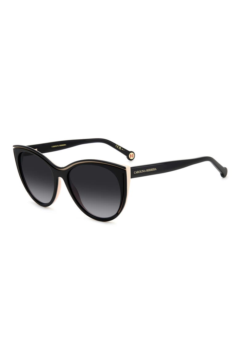 Her 56mm Gradient Cat Eye Sunglasses, Alternate, color, 0KDX-9O