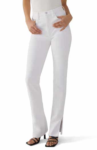 Favorite Daughter Valentina Super High Waist Split Hem Jeans