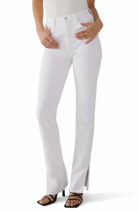 Favorite Daughter Valentina Super High Waist Split Hem Jeans