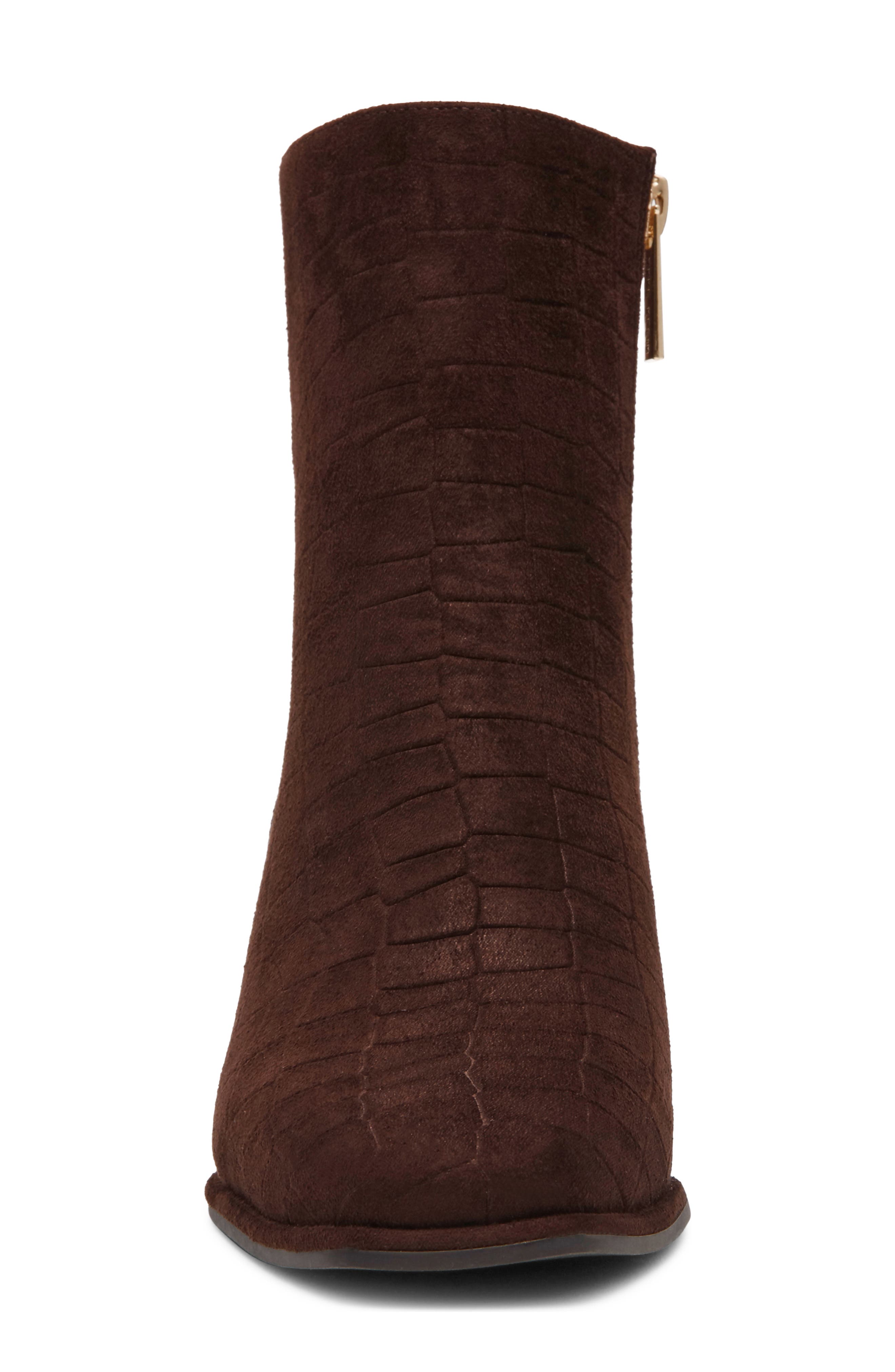 Koi Croc Embossed Bootie, Alternate, color, COFFEE EMBOSSED CROCO-SCEF
