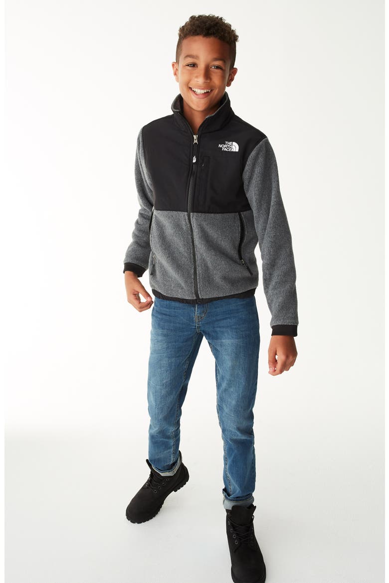 Denali Hooded Jacket, Alternate, color, TNF MEDIUM GREY HEATHER
