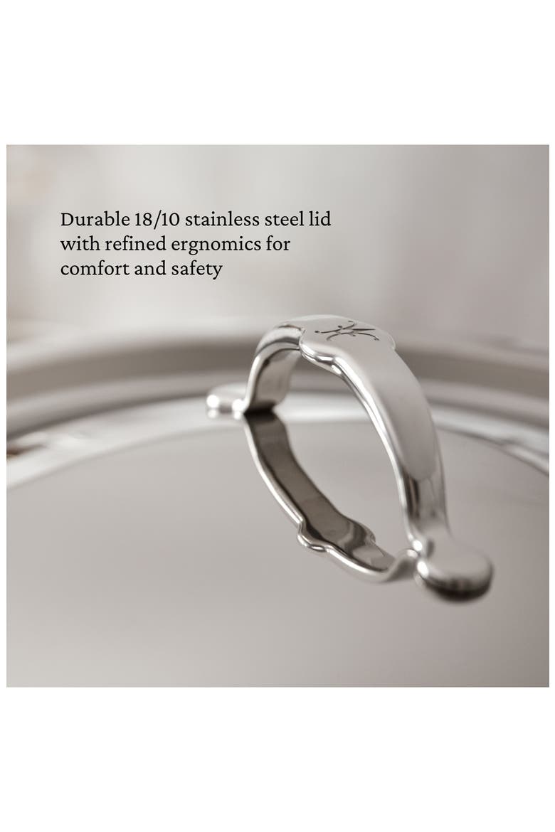ProBond® Luxe Professional Clad Stainless Steel 5-Quart Dutch Oven, Alternate, color, NO COLOR