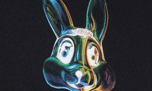 Ps By Paul Smith Ps Paul Smith Bunny Hoodie In Black