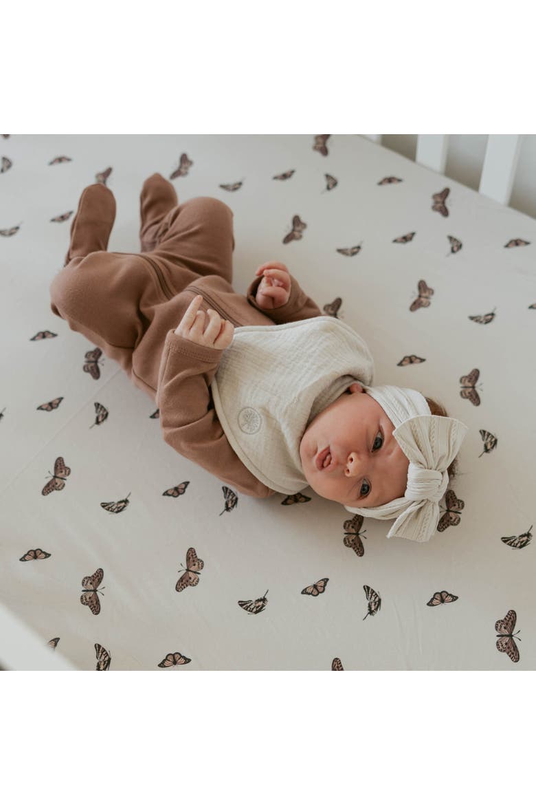 Muslin Bandana Bibs, Alternate, color, Bliss