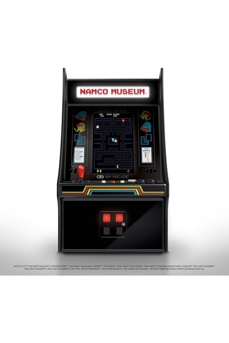 Dgunl3226 Namco Museum Mini Player 10 In, Alternate, color, Multicolor
