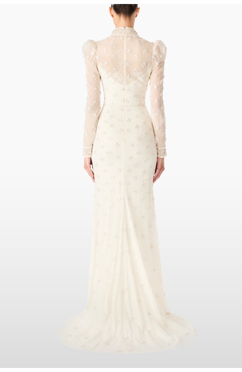 Jenny Packham Dore Dress, Alternate, color, Ivory