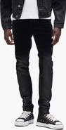 PURPLE BRAND P001 Flocked Dipped Skinny Jeans