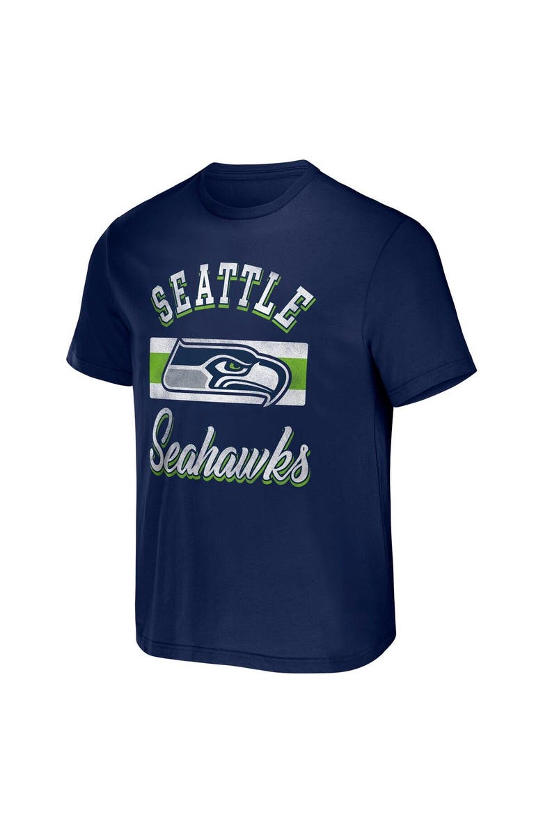 NFL X DARIUS RUCKER Men's NFL x Darius Rucker Collection by Fanatics College Navy Seattle Seahawks Stripe T-Shirt, Alternate, color, Navy