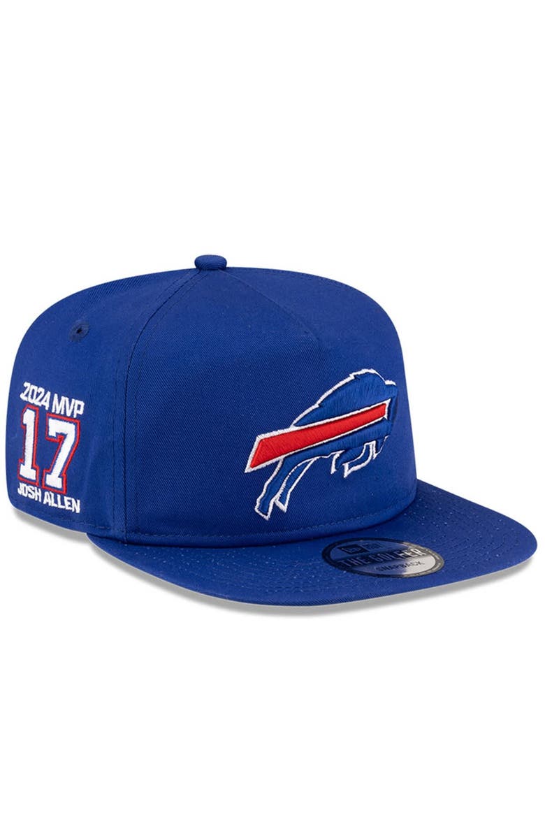 New Era Men's New Era Josh Allen Royal Buffalo Bills 2024 MVP The Golfer Adjustable Hat, Main, color, 