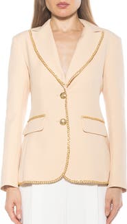 Alexia Admor Janet Chain Trim Blazer
