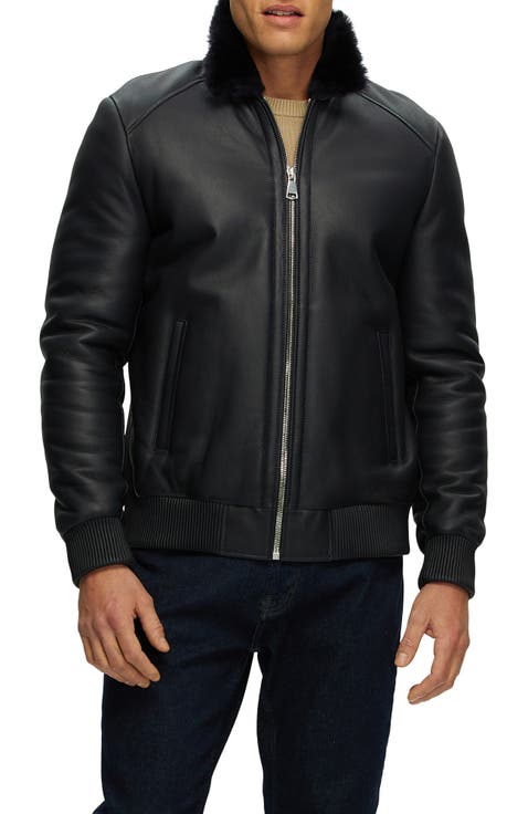 Men's Genuine Shearling Jacket