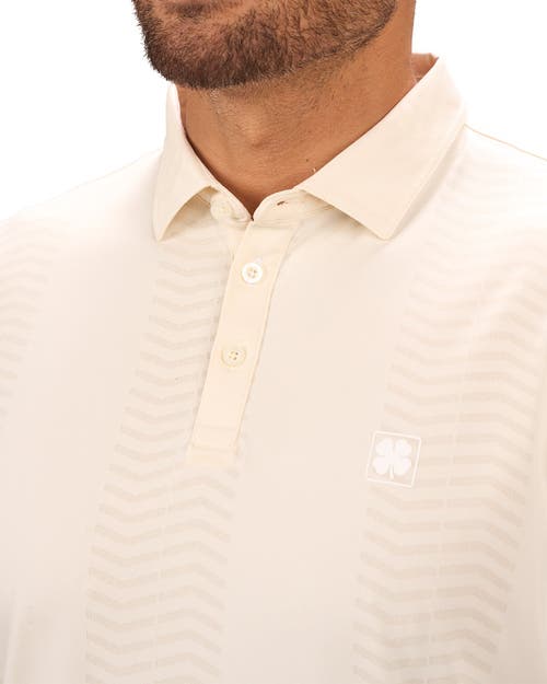 Black Clover Barney Polo In Neutral