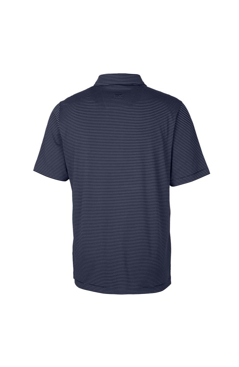 Cutter & Buck Men's Cutter & Buck Navy Denver Broncos Big & Tall Forge Pencil Stripe Stretch Polo, Alternate, color, 