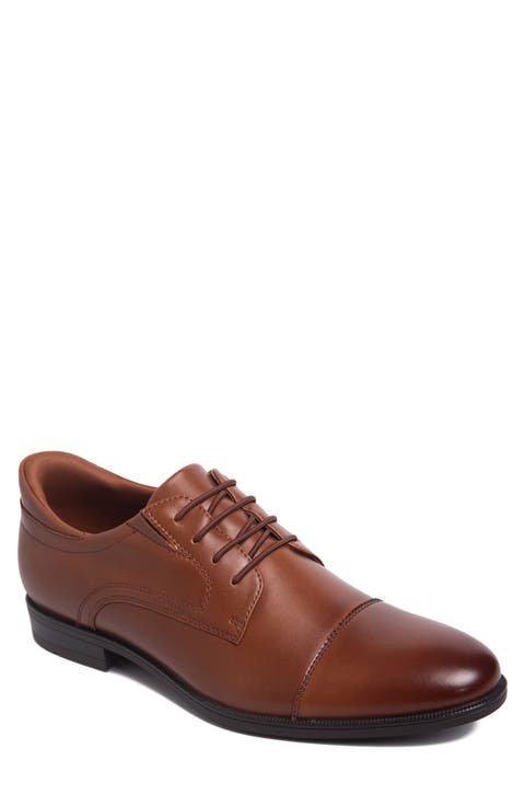 Baker Street Hands-Free Cap Toe Derby (Men)