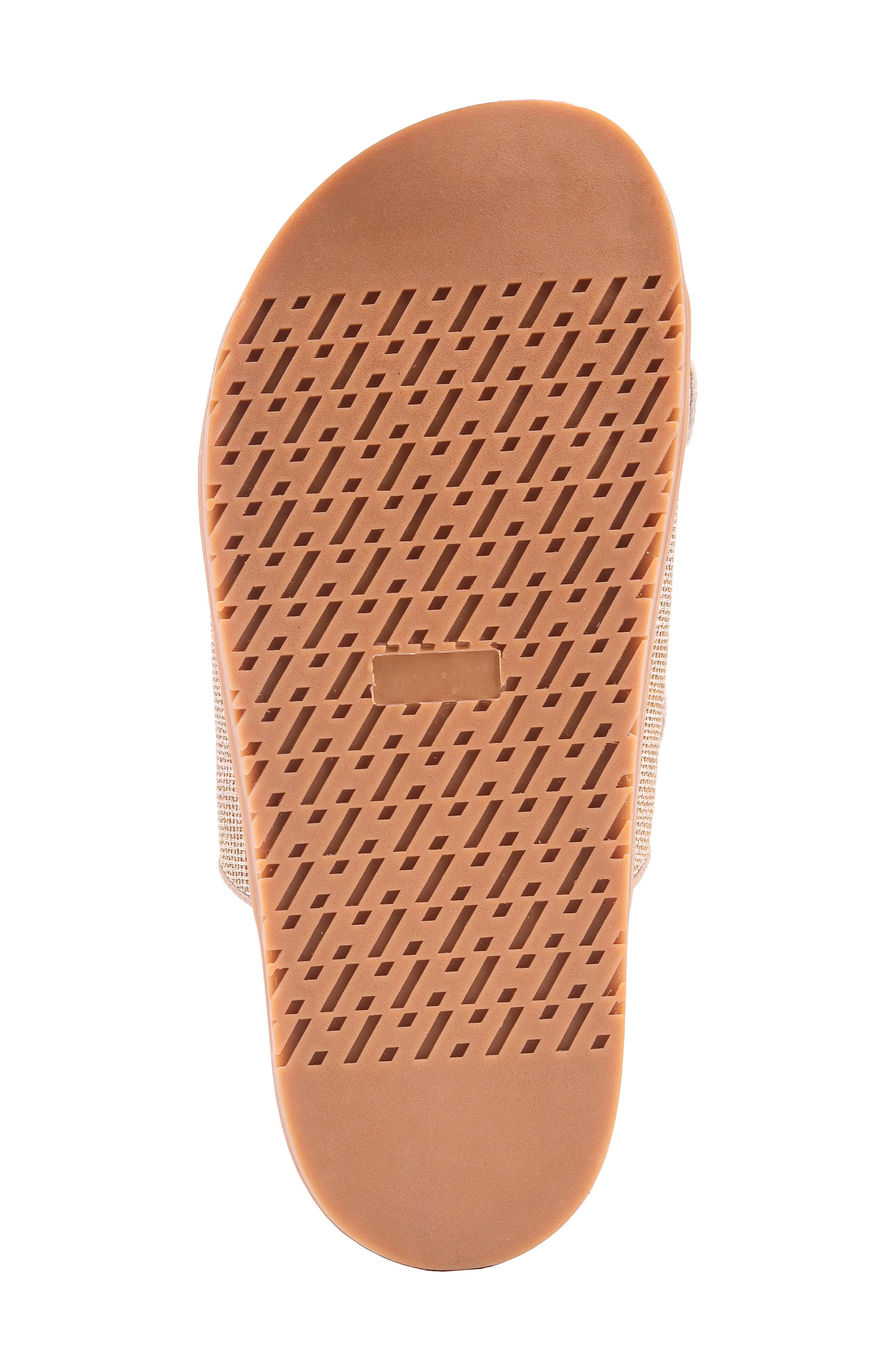 SHUSHOP Blair Slide Sandal, Alternate, color, Gold Woven