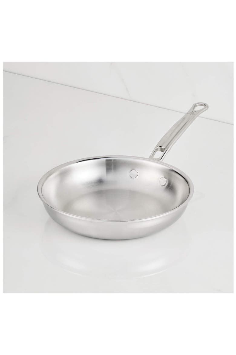ProBond® Luxe Professional Clad Stainless Steel 8.5-Inch Skillet, Alternate, color, NO COLOR