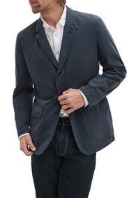 rag & bone Vincent Paper Cotton Blend Blazer