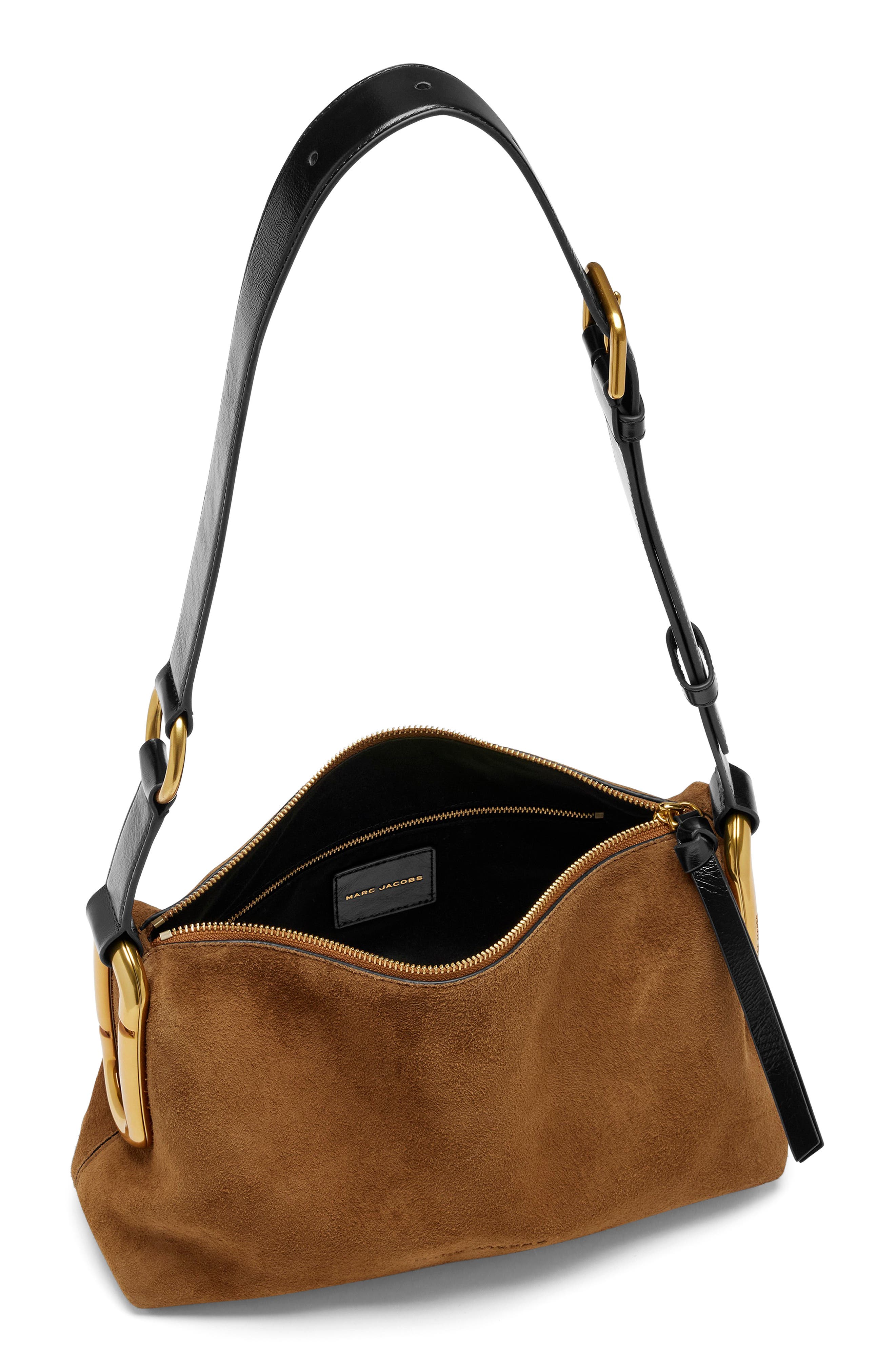 Scene Medium Crinkled Leather Shoulder Bag, Alternate, color, COPPER