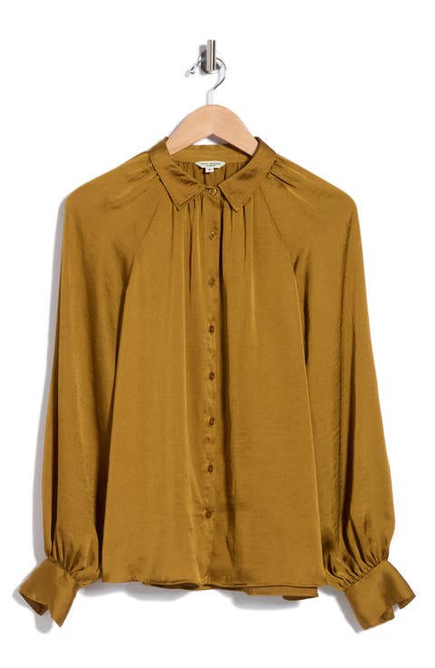 Long Sleeve Satin Shirt