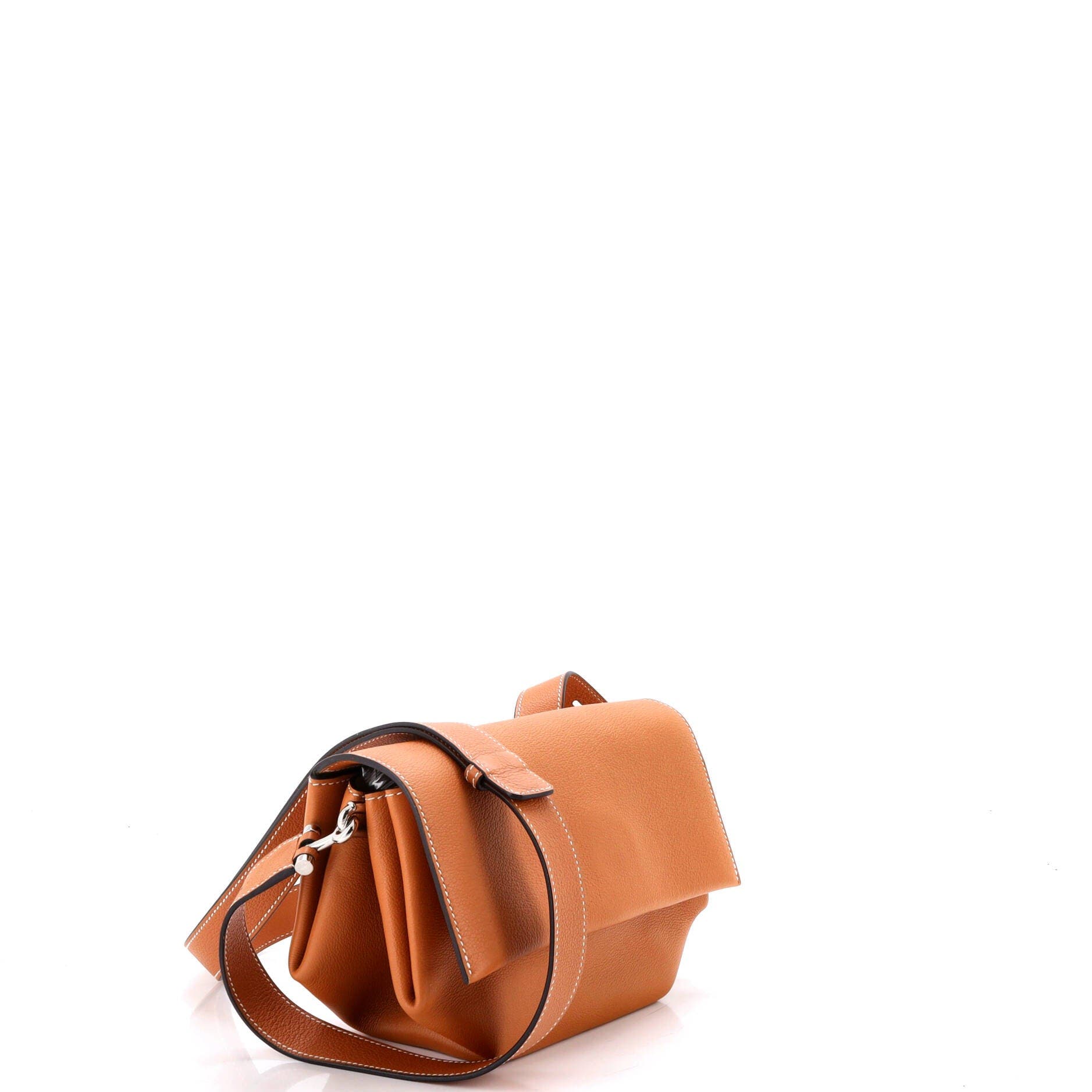 Pre-Owned Hermes Opli Bag Novillo 24, Alternate, color, Toffee