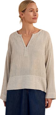 Celtic & Co. V-Neck Relaxed Swing Top