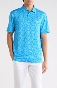 Callaway Floral Block Golf Polo