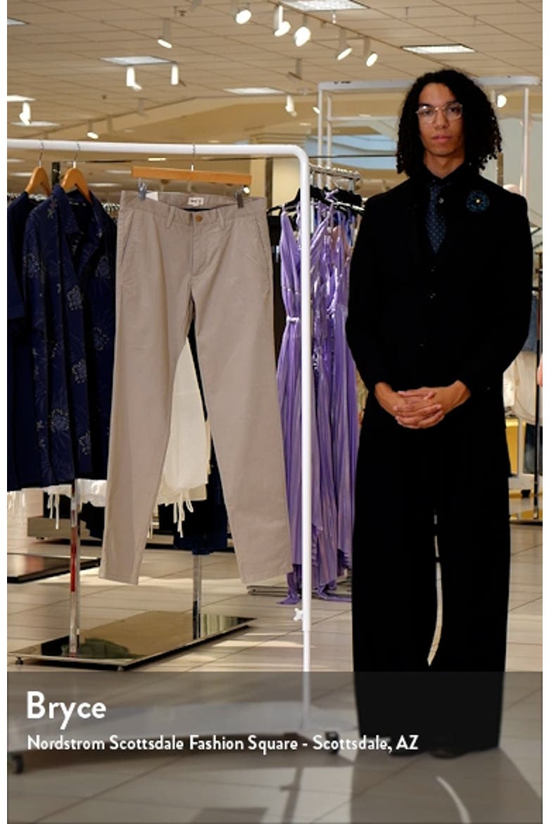 Skinny Fit Stretch Chino Pants video