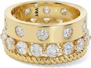 Melinda Maria Ashley Venice Set of 3 Rings