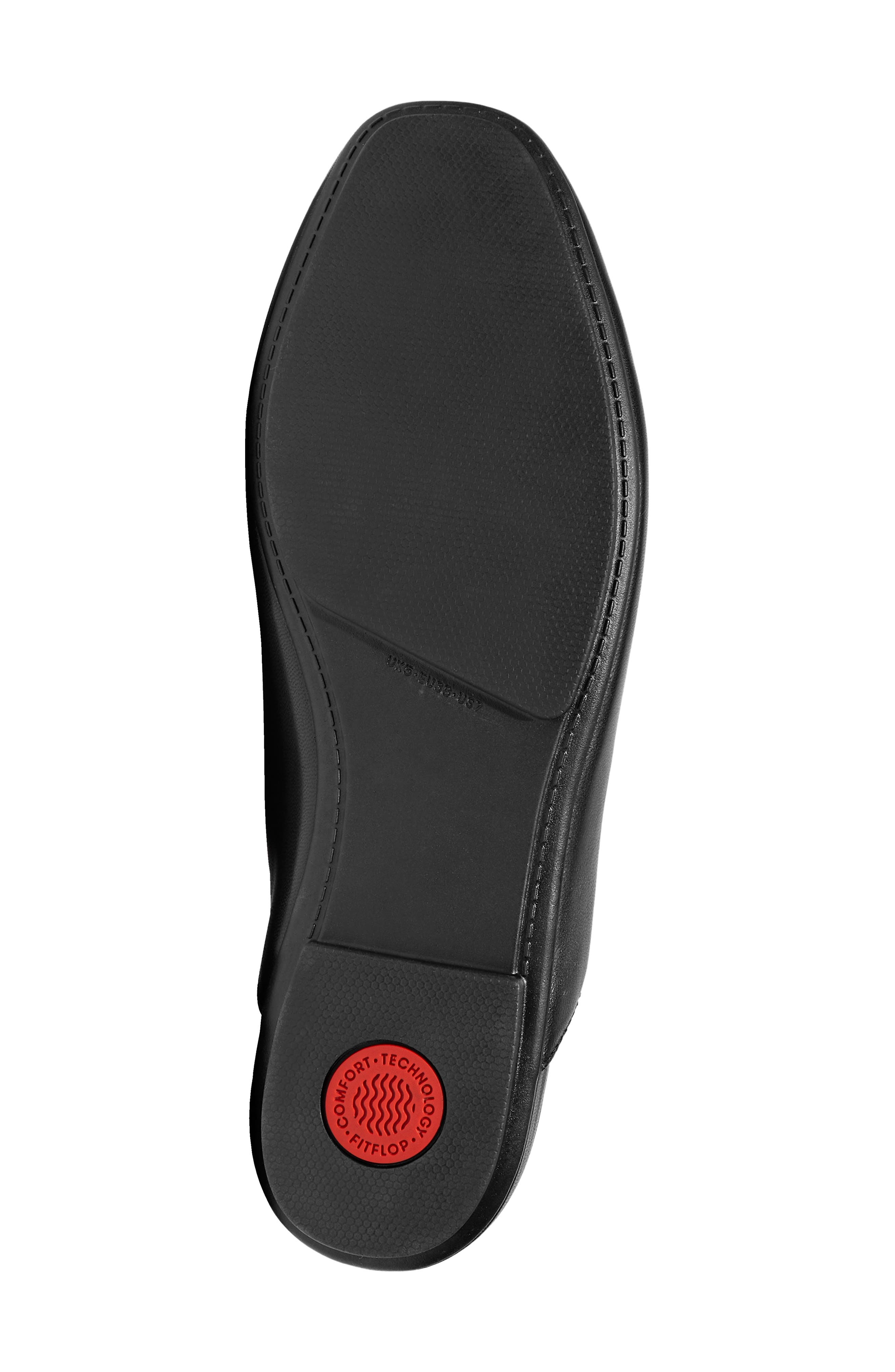 FitFlop Delicato Loafer Mule, Alternate, color, Black