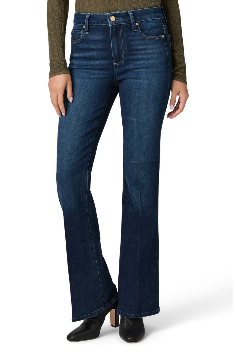 Laurel Canyon High Waist Bootcut Jeans, Main, color, BERLIN