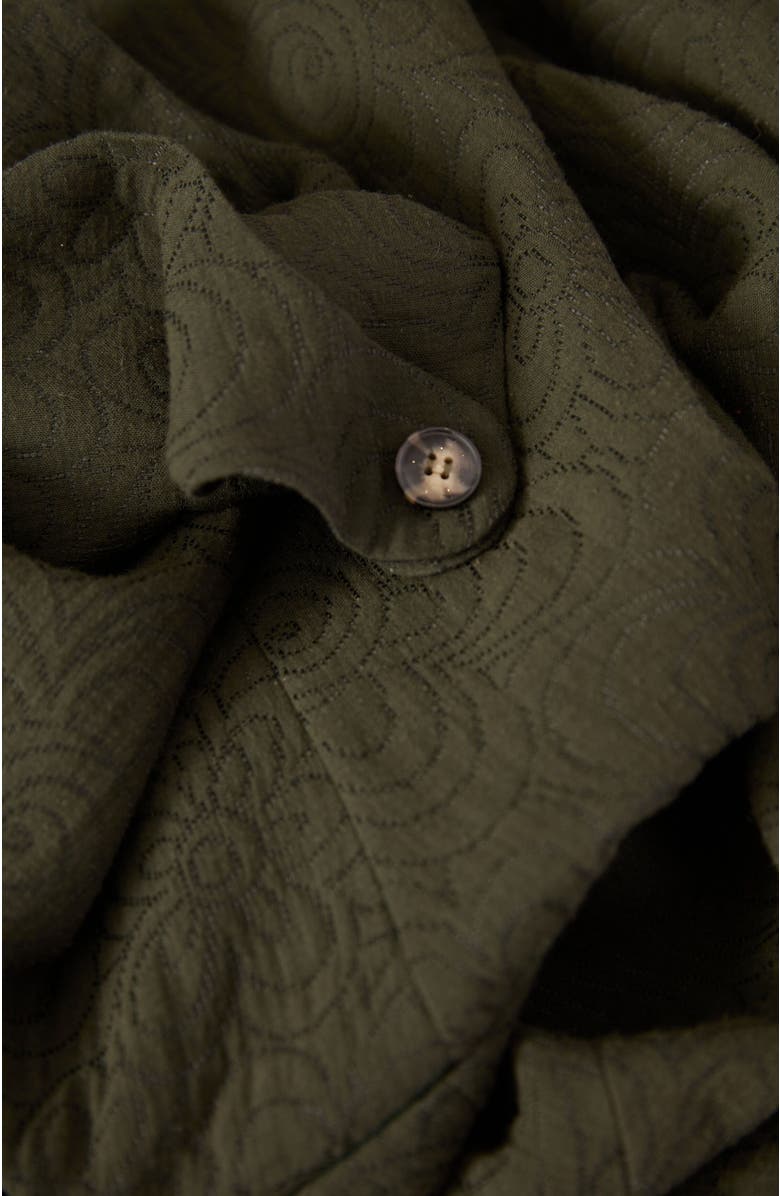 Cache Coeur Charlotte Maternity and Nursing Pinafore Dress, Alternate, color, Khaki