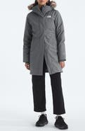 The North Face Arctic Waterproof 600-Fill-Power Down Parka with Faux Fur Trim