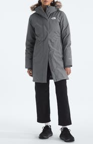 The North Face Arctic Waterproof 600-Fill-Power Down Parka with Faux Fur Trim