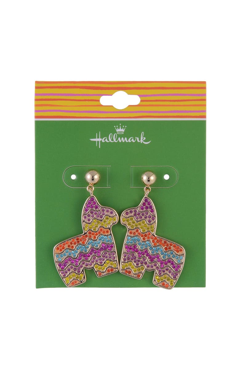 Hallmark Stone Pinata Earrings, Alternate, color, Multicolored