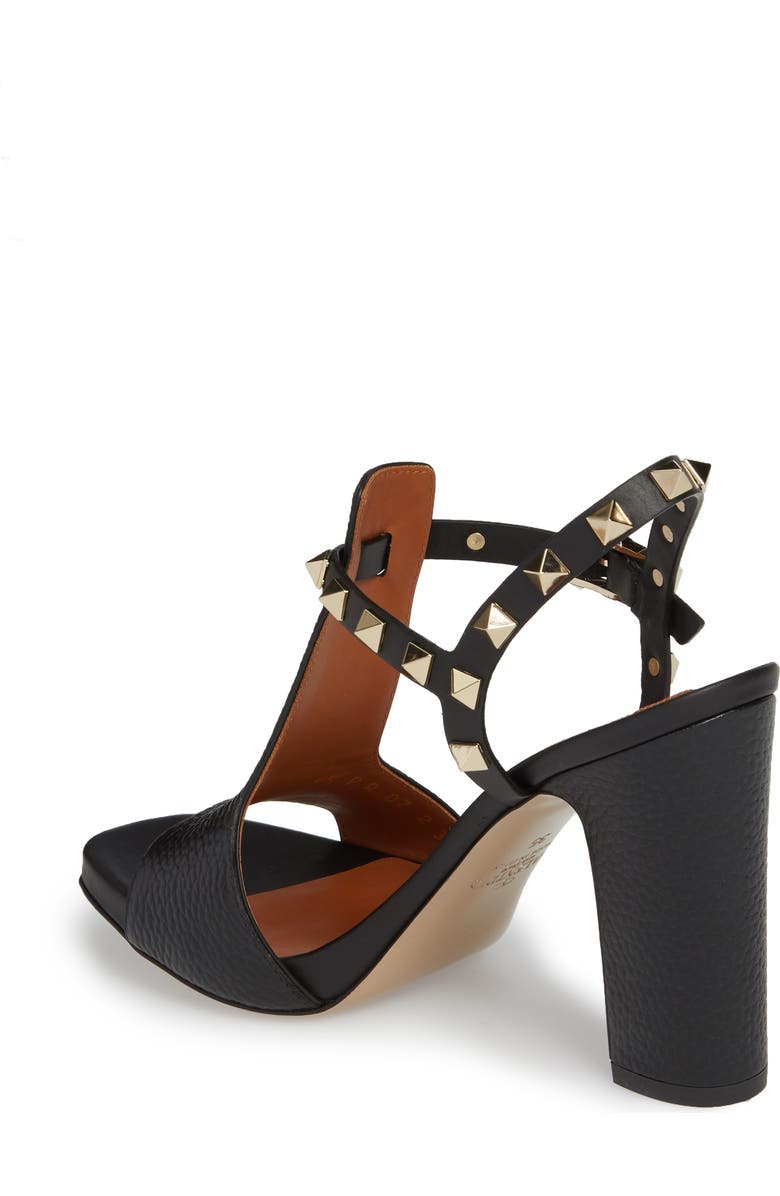 Valentino Garavani Rockstud T-Strap Sandal, Alternate, color,