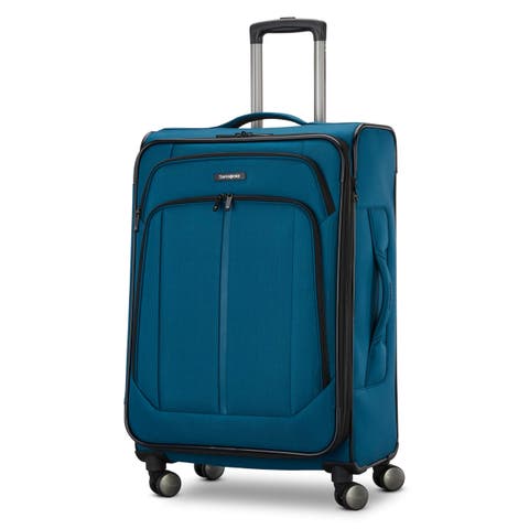 Ascella 4 Softside Expandable 25" Checked Spinner