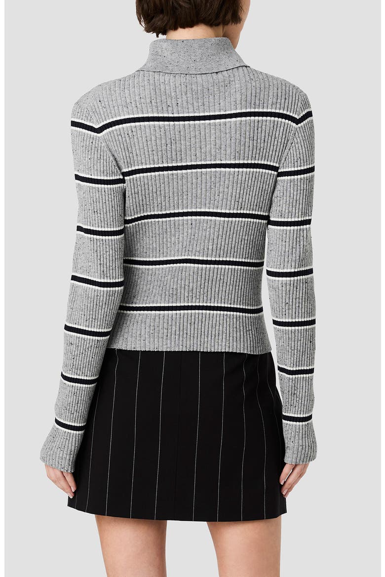 Mason Varsity Striped Turtleneck Sweater, Alternate, color, MASON KNIT STRIPE