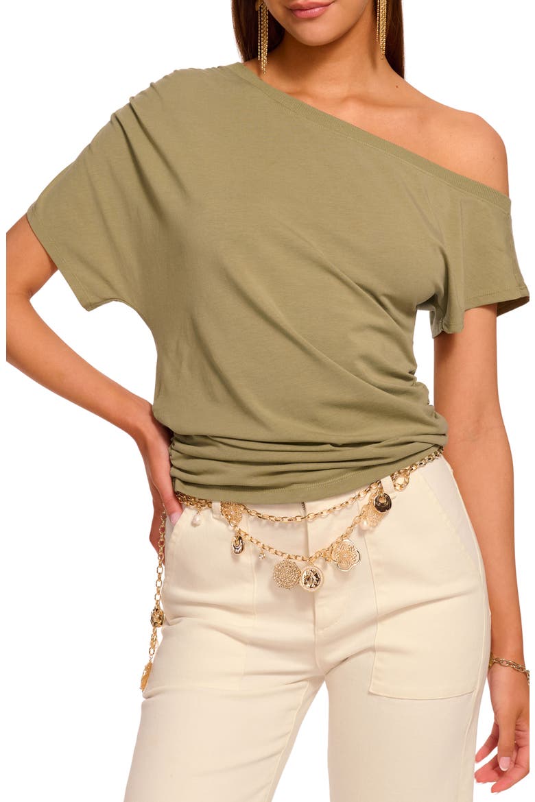 Stella One-Shoulder Top, Main, color, SAFARI