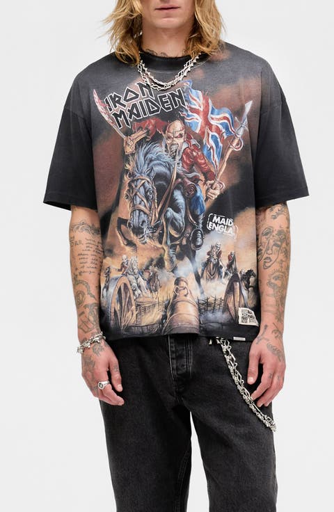 Iron Maiden Steed Graphic T-Shirt